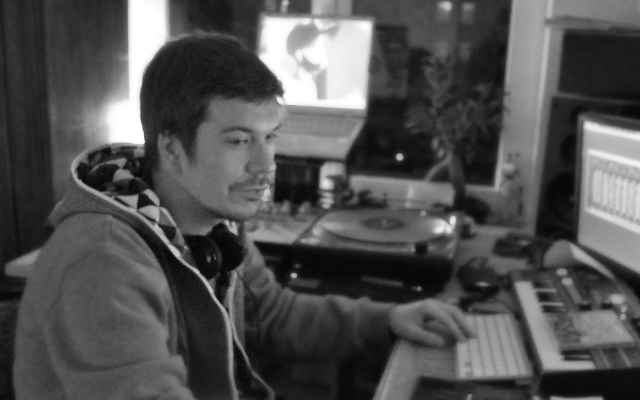 DJ Q-Cut im Studio DJ Q-Cut im Studio